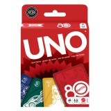 Mattel UNO kártya 80 éves rubinvörös kiadás