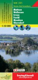 Mattsee – Wallersee – Irrsee – Fuschl – Mondsee – Oberndorf turistatérkép - f&b WK 391