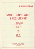 Max Eschig VILLA-LOBOS SUITE POP. N 3 GUITARE (VALSA-CHORO)