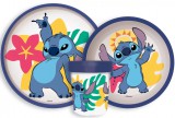 Max.Fashion kft. Javoti Licensed online store H-8000 Szekesfehervar, Szechenyi str. 172. info@javoli.com Disney Lilo és Stitch Palms csúszásmentes étkészlet, micro műanyag szett