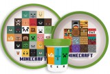 Max.Fashion kft. Javoti Licensed online store H-8000 Szekesfehervar, Szechenyi str. 172. info@javoli.com Minecraft Crafters csúszásmentes étkészlet, micro műanyag szett