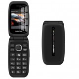 Maxcom MM828 4G Dual sim-es mobiltelefon kártyafüggetlen, vészhívóval fekete (magyar nyelvű menüvel)