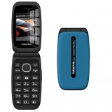 Maxcom MM828 4G Dual sim-es mobiltelefon kártyafüggetlen, vészhívóval kék (magyar nyelvű menüvel)