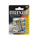 Maxell AA Alkáli Elem 4+2db/csomag 18732