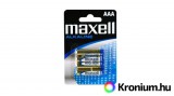 Maxell AAA alkáli elem 4db