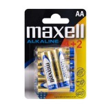 Maxell Alkáli AA Elem LR06 4+2 [6 Blister]