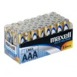 Maxell Alkáli AAA ceruza elem 32db (LR03) (4902580731298)