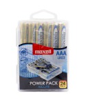 Maxell Alkáli AAA Power Pack Elem LR03 [24 Shrink]