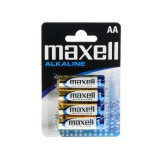 Maxell: Alkáli ceruzaelem 1.5V AA LR6 4db bliszteres csomagolásban