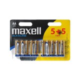 Maxell: Alkáli ceruzaelem 1.5V AA LR6 5+5db bliszteres csomagolásban