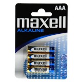 Maxell: Alkáli vékony ceruzaelem 1.5V AAA LR03 4db bliszteres csomagolásban