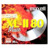 Maxell CD-R 52x Music XL-II Jewel Case (10)