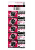 Maxell CR2016 Lítium Gombelem 5db/csomag 76903CM