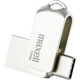 Maxell DUAL 16GB Pendrive [USB 3.0, Type-C] fém