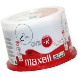 Maxell DVD-R 16X Teljes Felületén Nyomtatható Lemez - Cake (50)