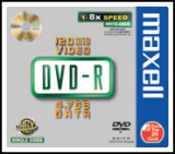 Maxell DVD-R 4.7GB 16x slim DVD lemez