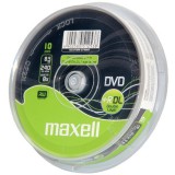 Maxell DVD+R DL 8,5 GB  8X Lemez - Cake (10) Repack