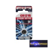 MAXELL Gombelem CR 1216 Li • 3 V