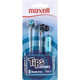 Maxell IN-TIPS Stereo Fülhallgató Mikrofonnal - kék