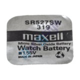 Maxell SR527SW 1,55V ezüst-oxid gombelem 1db