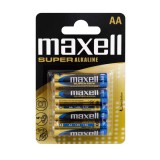 Maxell Super Alkáli AA Elem LR06 [4 Blister]