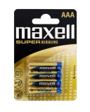 Maxell Super Alkáli AAA Elem LR03 [4 Blister]