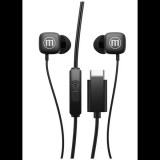 Maxell USB-C SQUARE fülhallgató fekete  - MAX504846