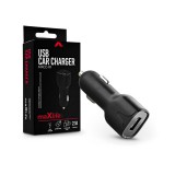 Maxlife MXCC-01 10W USB autós töltő adapter - fekete