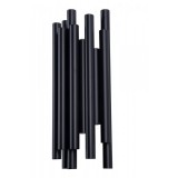 Maxlight ORGANIC fali lámpa, fekete, 3000K melegfehér, beépített LED, 360 lm, 8x1W, MAXLIGHT-W0286