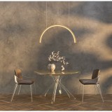 Maxlight TRIO ARC függeszték, fekete, 3000K melegfehér, beépített LED, 1680 lm, 1x21 W, MAXLIGHT-P0520