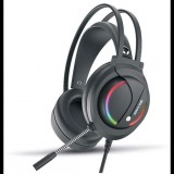 MaxLine ML-GH06 mikrofonos fejhallgató fekete (ML-GH06) - Fejhallgató