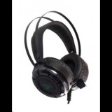 MaxLine ML-GH102 PS4 mikrofonos fejhallgató fekete (ML-GH102) - Fejhallgató