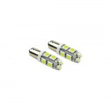 Maxspeed 56LED1132 12V BA9s 8x5050 4x3030 SMD - párban