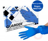 MAXTER GUARDER NITRIL 100 db Púdermentes gumikesztyű vizsgálókesztyű
