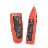 Maxwell LED-es RJ45 kábel teszter, érpárkereső hangjelzéssel (25341)