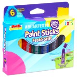 Maxx Creation Little Brian: 6 darabos ablakfestő stift - klasszikus színek