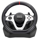 Maxx Tech PR279 Racing Wheel Kit, Playstation 4, Xbox One, Nintendo Switch, PC, USB, Fekete, Kormány szett