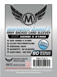 Mayday Games Kártyavédő kártyajátékokhoz (80 db-os csomag) 66 x 91 mm (szürke hátlap)