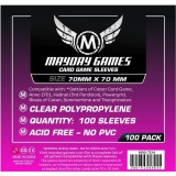 Mayday Games Kis négyzet kártyavédő 70 x 70 mm (100 db-os csomag)