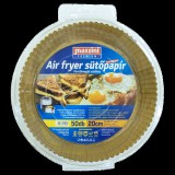Mazzini premium kerek sütőpapír airfryer-be 20cm 50db-os kiszerelésben