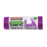 Mazzini újrahasznosított köthető füles szemeteszsák 60L 15db