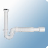 McAlpine mosogató csőszifon 1 medencés 6/4" ø40/50mm