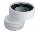 McAlpine NA110 excenteres WC bekötő idom 40mm eltolással, lamellázott, L=120mm