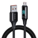 Mcdodo CA-1070 USB-Micro USB kábel, 3A, 1.2m (fekete)