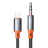 Mcdodo Lightning - Aux mini jack kábel 3.5mm 1.8m fekete (CA-0890) (CA-0890)
