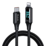 Mcdodo USB-C - Lightning kábel  36W 1.2m fekete (CA-1030) (CA-1030) - Adatkábel