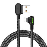 Mcdodo USB - Lightning kábel 0.5m fekete (CA-4674) (CA-4674) - Adatkábel