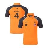 McLaren galléros póló - Team Line Norris