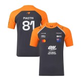 McLaren gyerek póló - Team Piastri sötétszürke