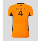 McLaren női póló - Team Line Norris narancssárga